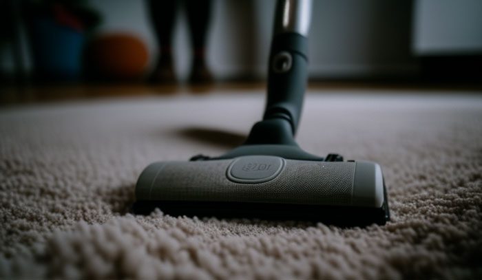 Steam cleaning carpet wrinkles