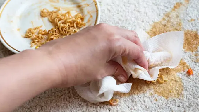 how to get ramen stain out of carpet