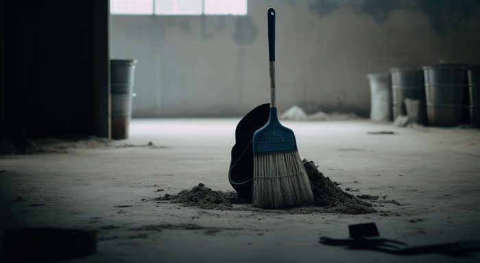 Microfiber mop for cleaning vinyl floors