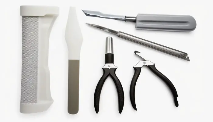 Silicone removal tools