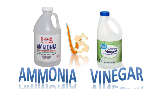 Ammonia vs Vinegar