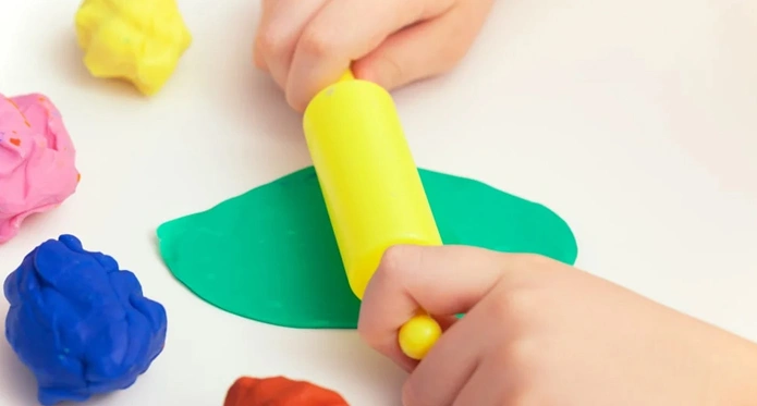 How to Get Playdough off the Wall quickly and easily