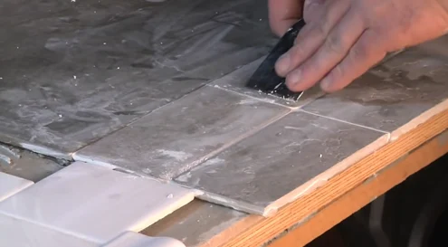 Remove Dried Grout from Mosaic Tiles the Easy Way