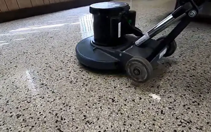 Terrazzo floor cleaning solution