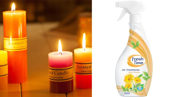 Are Scented Candles As Effective As Air Fresheners