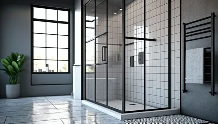 Bathroom glass doors maintenance