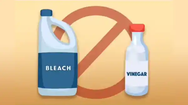 Can You Mix Vinegar And Bleach to Mop the Bathroom Floor