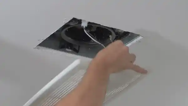 Disassemble the Bathroom Fan