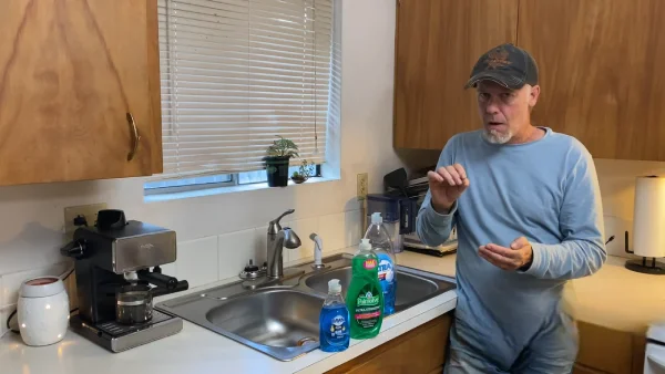 Clogged sink due to coconut oil