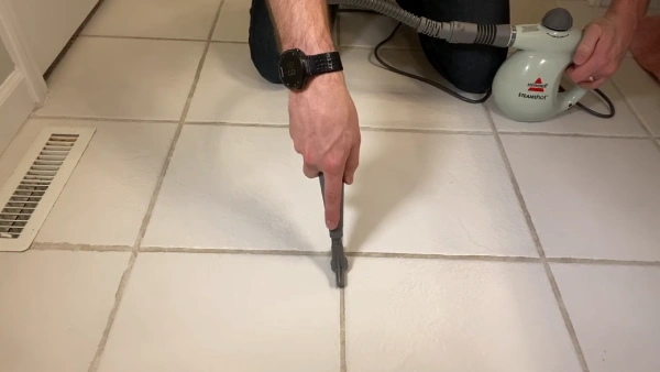 steam cleaning grout