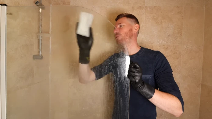 How to Clean Lime Off Glass Shower Doors