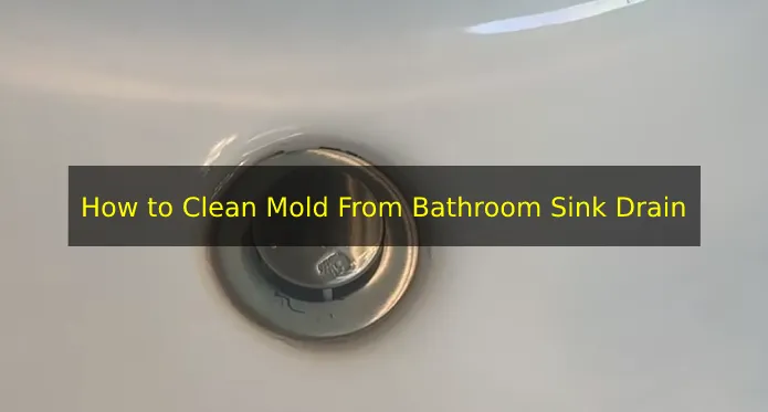 How to Clean Mold From Bathroom Sink Drain