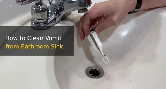 How to Clean Vomit from Bathroom Sink: 6 Methods [DIY Action]