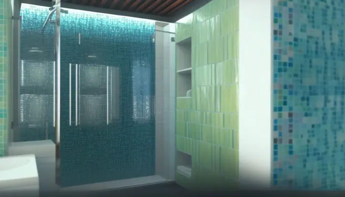Is the Glass Shower Tile Hard to Keep Clean