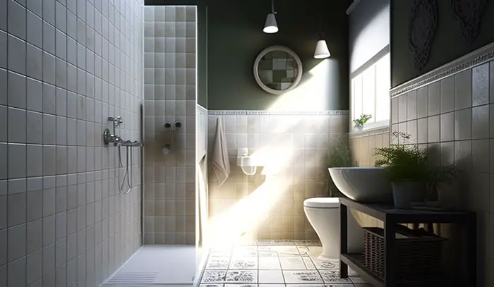 Preventing Steam Marks on Bathroom Walls