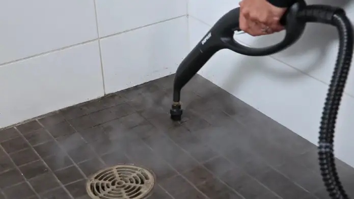 Steam Cleaner for Bathroom Tiles and Grout