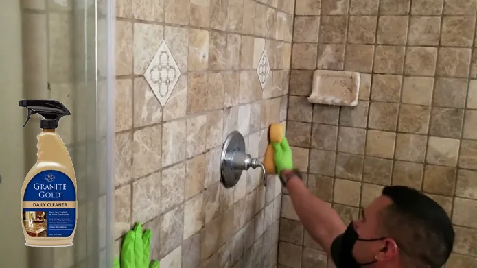 Travertine Shower Cleaner