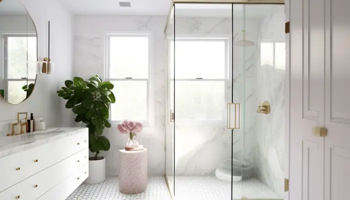 Using dryer sheets to clean glass shower doors