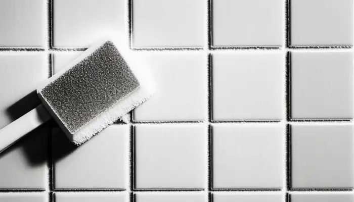 Using enzyme cleaner to tackle urine stains on bathroom walls
