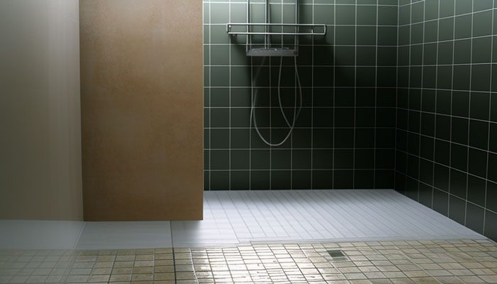 What is the White Build Up on Your Shower Floor