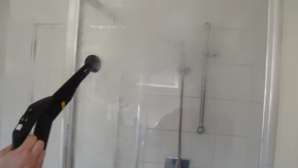 Will a Steam Cleaner Remove Hard Water Deposits from Glass Shower Doors