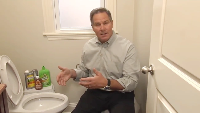 Are urine stains on a toilet seat dangerous
