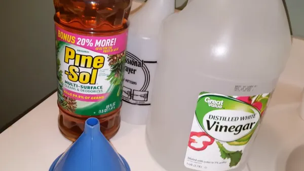 How Can You Mix Vinegar with Pine SOL to Clean Toilets