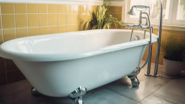 How Do You Remove Blue Water Stains from Your Bathtub