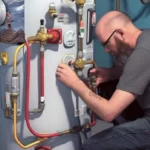 how does a self cleaning water heater work