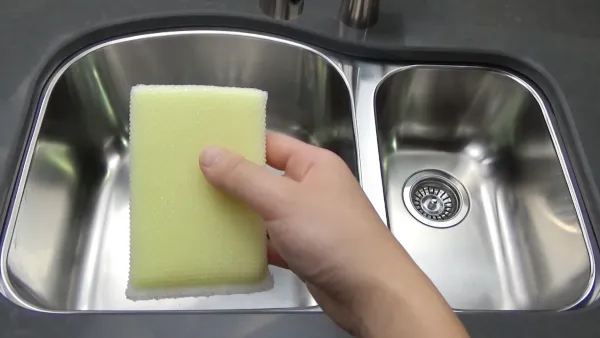 How Can You Use an SOS Pad on a Stainless Steel Sink Without Spoiling It