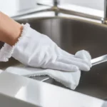 how to prevent stainless steel sink from scratching