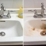 why is my sink turning yellow
